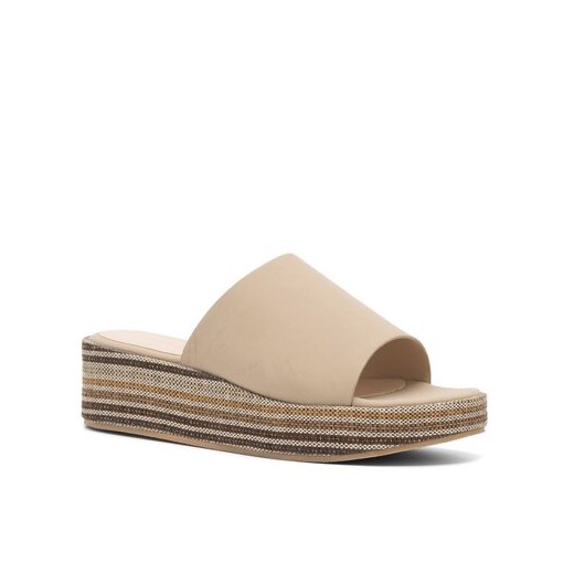 Espadryle damskie Clara Barson casual bez zapięcia na platformie