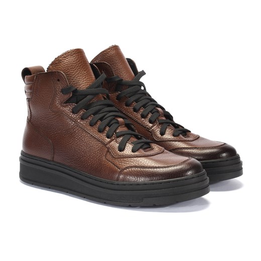 Buty zimowe męskie Domeno casual sznurowane