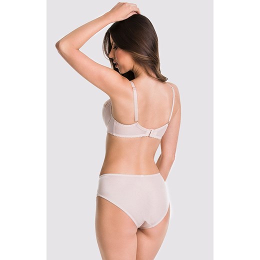 Beżowe figi damskie Sempre 01104, Kolor beżowy, Rozmiar 2XL, Mediolano ze sklepu Intymna w kategorii Majtki damskie - zdjęcie 157032220