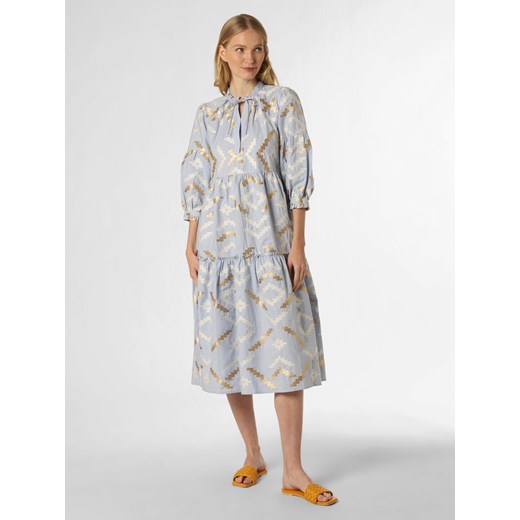 Apriori Sukienka damska Kobiety jasnoniebieski jednolity ze sklepu vangraaf w kategorii Sukienki - zdjęcie 157035571