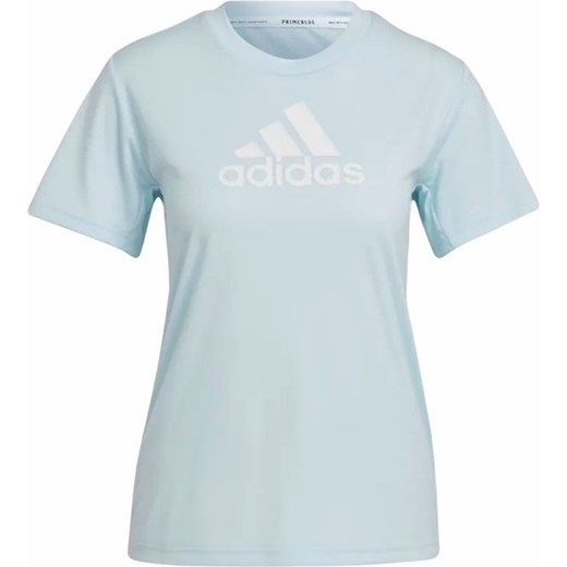 Koszulka damska Primeblue Designed 2 Move Logo Sport Adidas ze sklepu SPORT-SHOP.pl w kategorii Bluzki damskie - zdjęcie 157037440