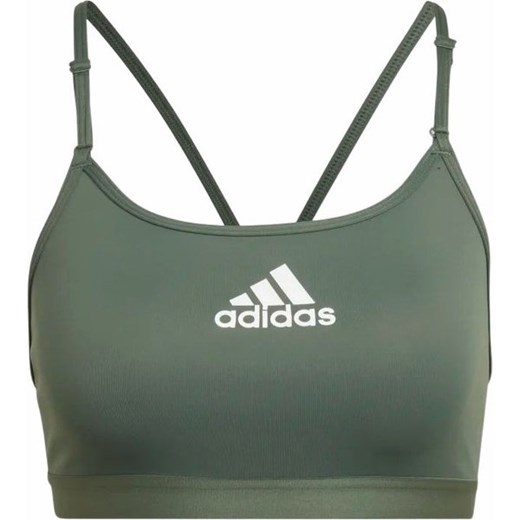 Biustonosz sportowy damski Aeroreact Training Light-Support Adidas ze sklepu SPORT-SHOP.pl w kategorii Biustonosze - zdjęcie 157037791