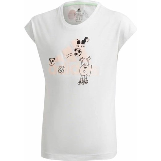 Koszulka juniorska Cleofus Adidas ze sklepu SPORT-SHOP.pl w kategorii Bluzki dziewczęce - zdjęcie 157038524