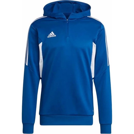 Bluza męska niebieska Adidas sportowa 