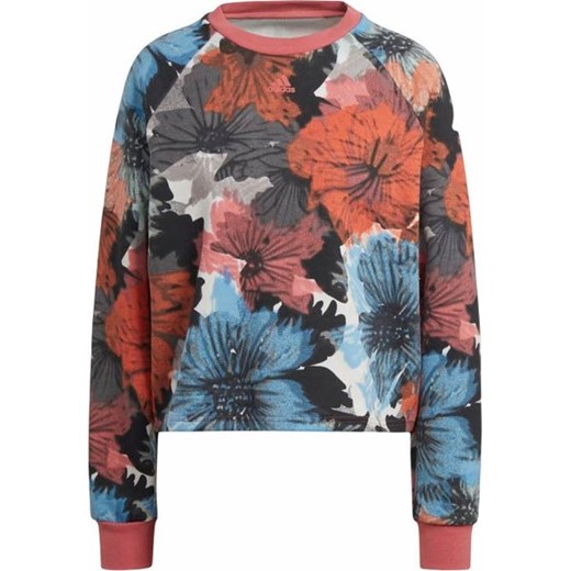 Bluza damska Adidas w kwiaty 