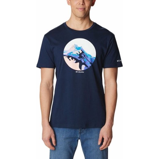Koszulka męska Path Lake Graphic Tee Columbia ze sklepu SPORT-SHOP.pl w kategorii T-shirty męskie - zdjęcie 157046211