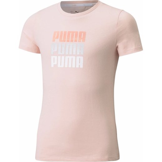 Koszulka dziewczęca Alpha Tee Puma Puma 152cm promocyjna cena SPORT-SHOP.pl