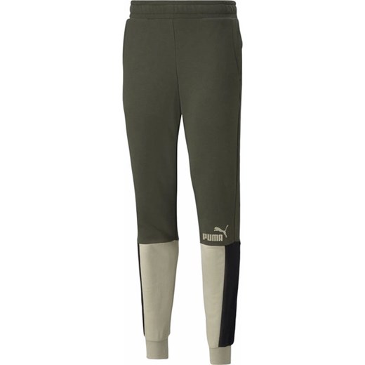 Spodnie dresowe męskie Essentials+ Block Puma ze sklepu SPORT-SHOP.pl w kategorii Spodnie męskie - zdjęcie 157048824