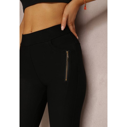 Czarne Legginsy Ialiris Renee L okazyjna cena Renee odzież