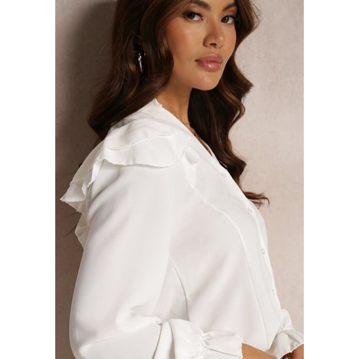 Biała Koszula Aquinelle Renee ONE SIZE okazyjna cena Renee odzież