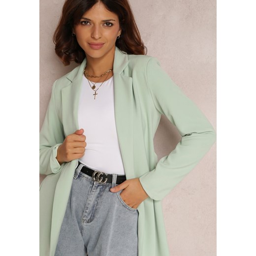 Miętowa Marynarka Zarineva Renee S Renee odzież wyprzedaż