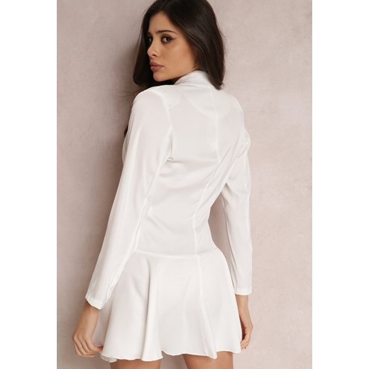 Biała Sukienka Aqialori Renee M promocyjna cena Renee odzież