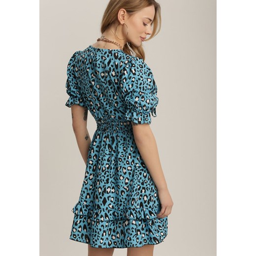 Niebieska Sukienka Nymoth Renee S promocja Renee odzież
