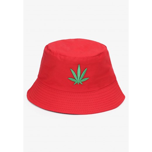Czerwony Dwustronny Kapelusz Bucket Amiphionis Renee uniwersalny Renee odzież promocja