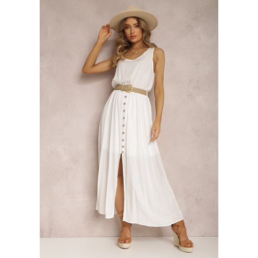 Biała Sukienka Loraeshell ze sklepu Renee odzież w kategorii Sukienki - zdjęcie 157057262