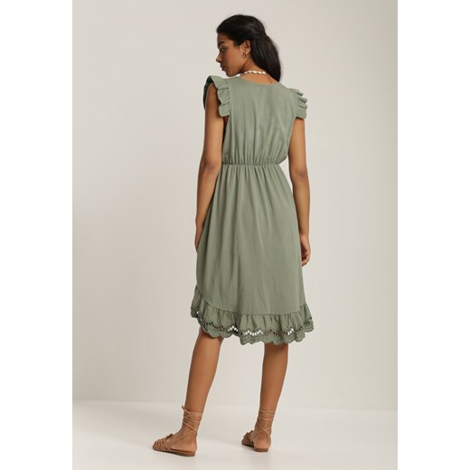 Zielona Sukienka Sirelle Renee S promocja Renee odzież