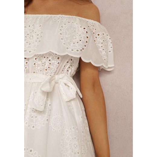 Biała Sukienka Neadone Renee S Renee odzież okazyjna cena