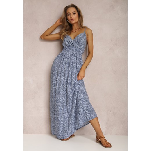 Niebieska Sukienka Asteleia ze sklepu Renee odzież w kategorii Sukienki - zdjęcie 157057591