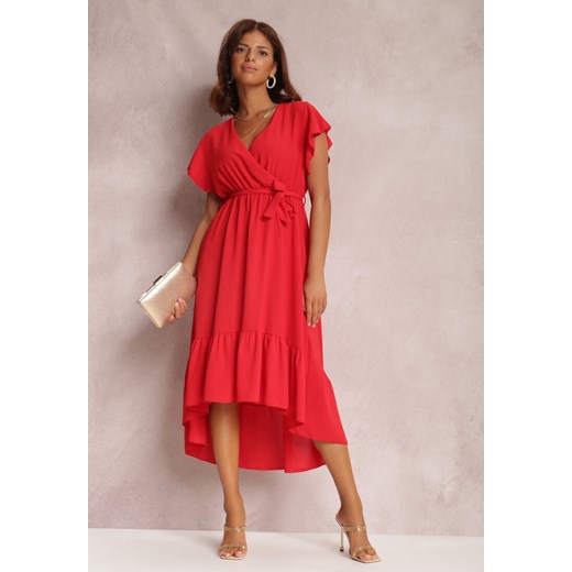 Czerwona Sukienka Nautirissa ze sklepu Renee odzież w kategorii Sukienki - zdjęcie 157057702