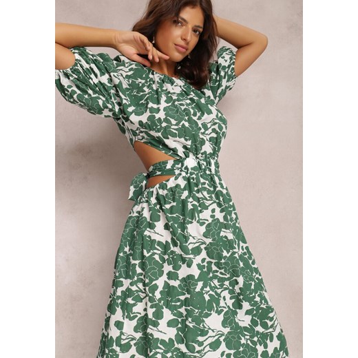 Zielona Sukienka Cnassiphia ze sklepu Renee odzież w kategorii Sukienki - zdjęcie 157058202