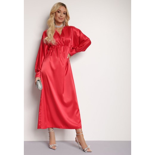 Czerwona Sukienka Eriera ze sklepu Renee odzież w kategorii Sukienki - zdjęcie 157060134