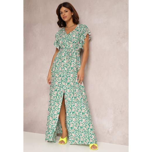 Zielona Sukienka Galiope ze sklepu Renee odzież w kategorii Sukienki - zdjęcie 157061043