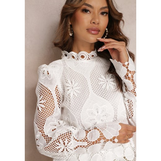 Biała Bluzka Asoanthe Renee L promocyjna cena Renee odzież