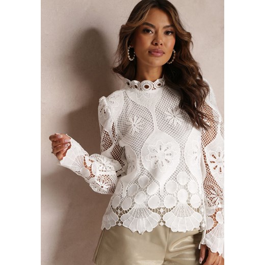 Biała Bluzka Asoanthe Renee L promocja Renee odzież