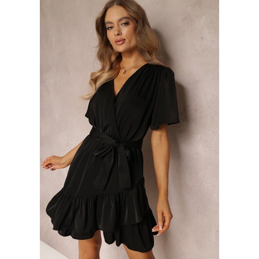Czarna Sukienka Perassa ze sklepu Renee odzież w kategorii Sukienki - zdjęcie 157062464
