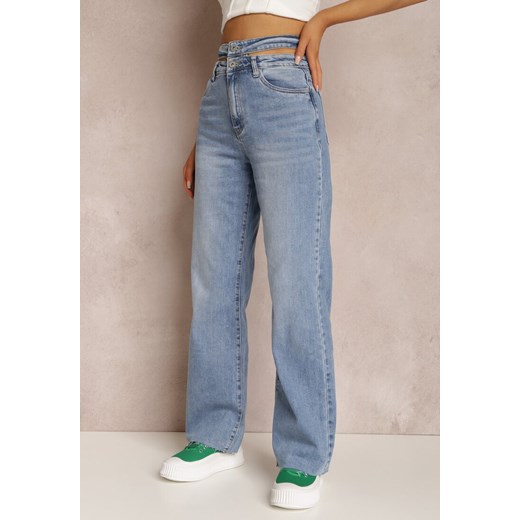 Jeansy damskie Renee bawełniane 