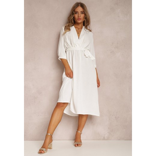 Biała Sukienka Canopis ze sklepu Renee odzież w kategorii Sukienki - zdjęcie 157063781