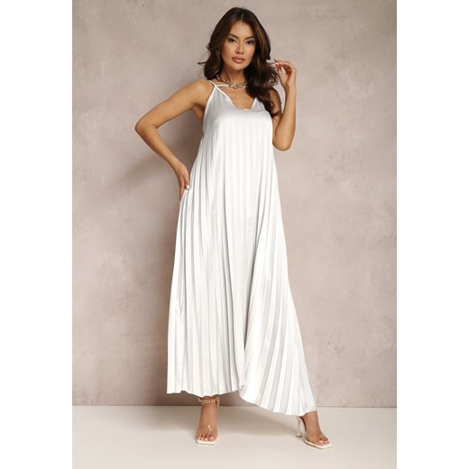 Biała Sukienka Ianima ze sklepu Renee odzież w kategorii Sukienki - zdjęcie 157065690
