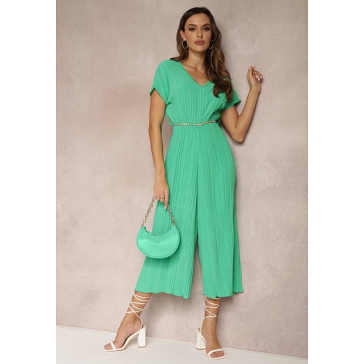 Zielony Kombinezon Callena ze sklepu Renee odzież w kategorii Kombinezony damskie - zdjęcie 157065710