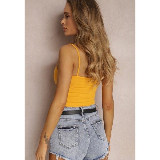 Żółty Top Rhodamene Renee L Renee odzież promocja