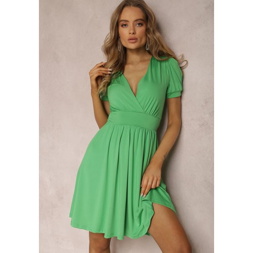 Zielona Sukienka Agamia ze sklepu Renee odzież w kategorii Sukienki - zdjęcie 157067030