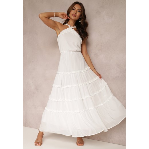 Biała Sukienka Dorope Renee S Renee odzież okazyjna cena