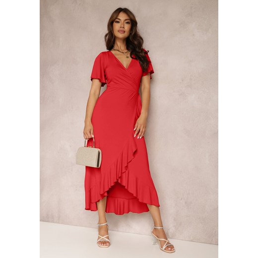 Czerwona Sukienka Anns ze sklepu Renee odzież w kategorii Sukienki - zdjęcie 157068893