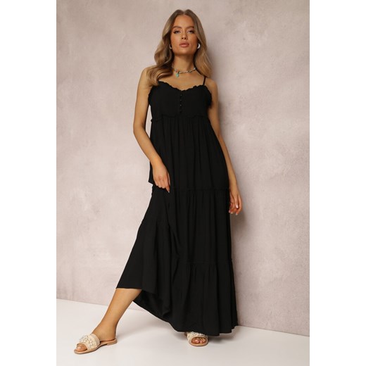 Czarna Sukienka Pherina ze sklepu Renee odzież w kategorii Sukienki - zdjęcie 157069541