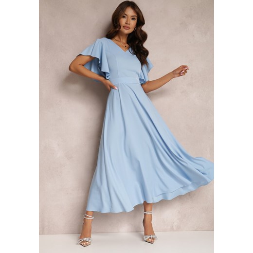 Niebieska Sukienka Bouchard ze sklepu Renee odzież w kategorii Sukienki - zdjęcie 157071083