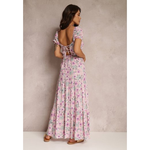 Różowa Sukienka Svard Renee XL okazja Renee odzież