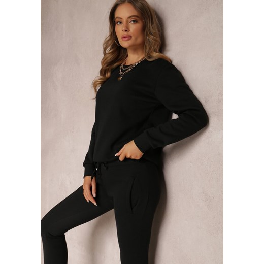 Czarny 2-częściowy Komplet Dresowy Uphise Renee XS Renee odzież promocyjna cena