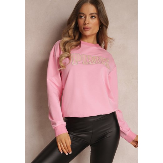Bluza damska Renee bawełniana młodzieżowa krótka 