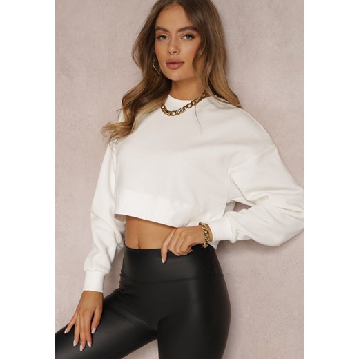 Renee bluza damska biała casual jesienna 