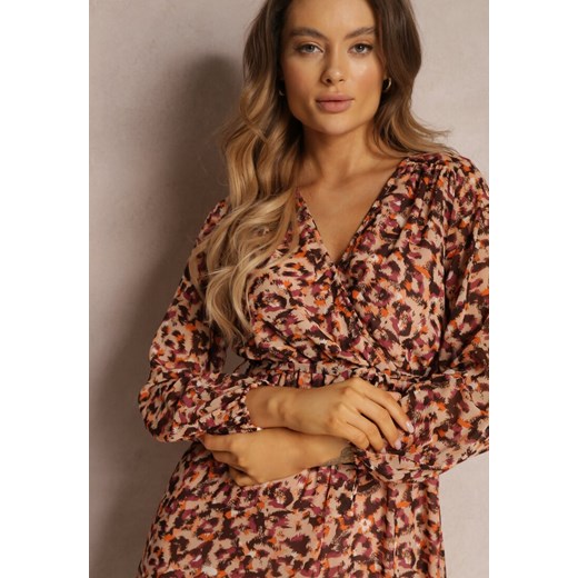Sukienka Renee casual kopertowa