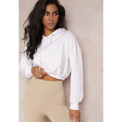 Biała Bluza Pyrhano ze sklepu Renee odzież w kategorii Bluzy damskie - zdjęcie 157090754