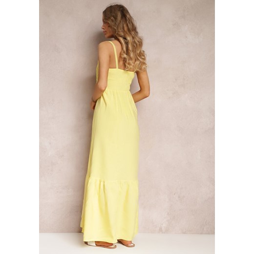 Sukienka Renee w stylu boho rozkloszowana z wiskozy maxi