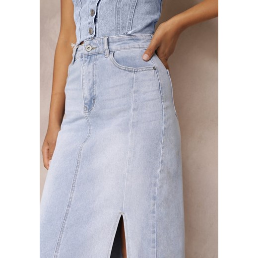 Spódnica Renee z jeansu midi 