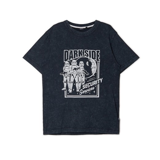 Cropp - Czarny T-shirt Star Wars - Czarny Cropp XXL Cropp