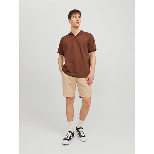 Jack & Jones Szorty "Fury" w kolorze beżowym Jack & Jones S Limango Polska