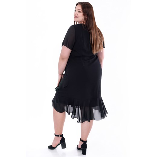 Sukienka Fokus czarna elegancka 